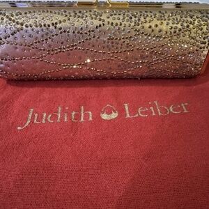 Judith Leiber Gold Clutch